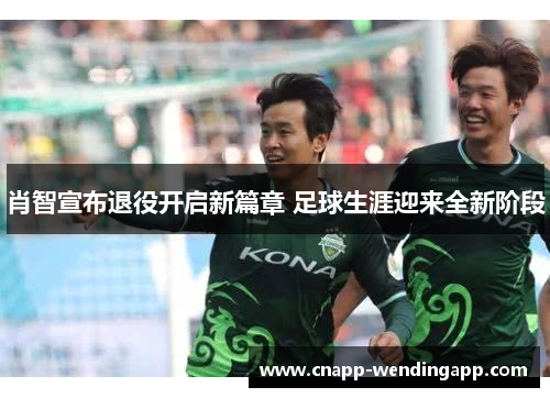 肖智宣布退役开启新篇章 足球生涯迎来全新阶段 肖智宣布退役开启新篇章 足球生涯迎来全新阶段