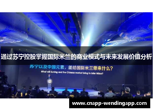 通过苏宁控股掌握国际米兰的商业模式与未来发展价值分析