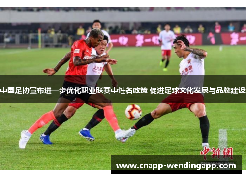 中国足协宣布进一步优化职业联赛中性名政策 促进足球文化发展与品牌建设